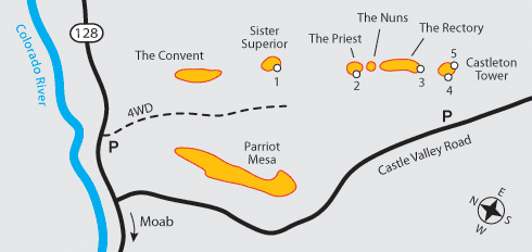 Array and Castle Valley, Desert Towers