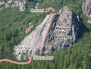 Nutcracker, Yosemite Route Photo