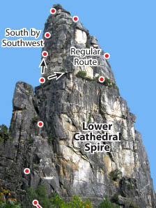 Regular Route, Yosemite Route Photo