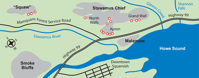 Squamish Overview Map